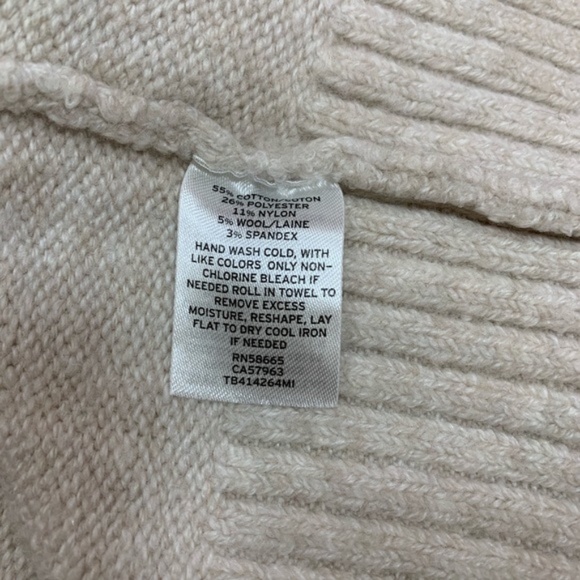 Treasure & Bond Throw-On Cotton & Wool Blend Cardigan - Picture 4 of 6